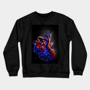 Fire Rose Crewneck Sweatshirt